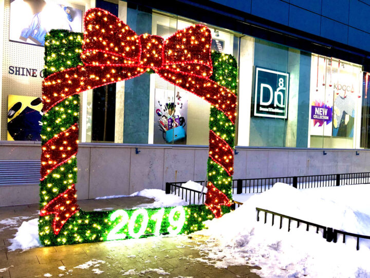 Фотозона у вигляді фото-рамки для ТЦ UBI Fashion Center м.Київ