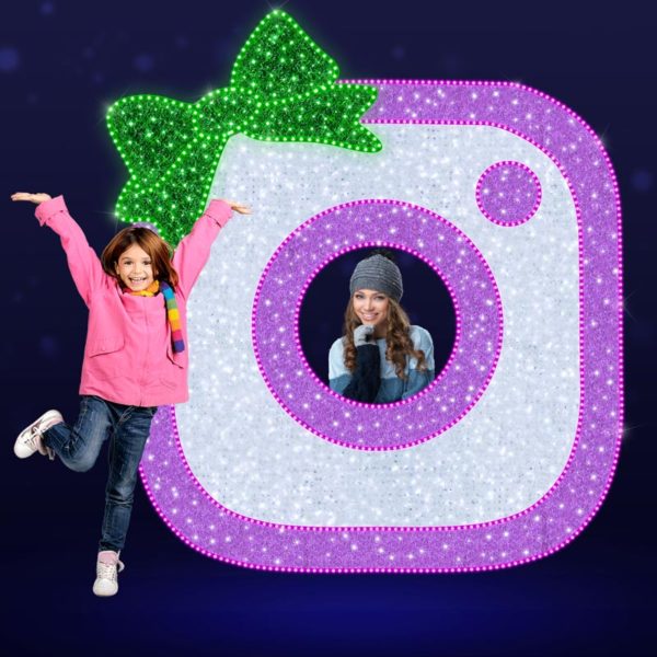 Світлодіодна фотозона "Рамка Instagram"