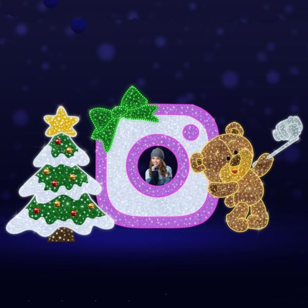 Світлодіодна фотозона "Рамка Instagram"